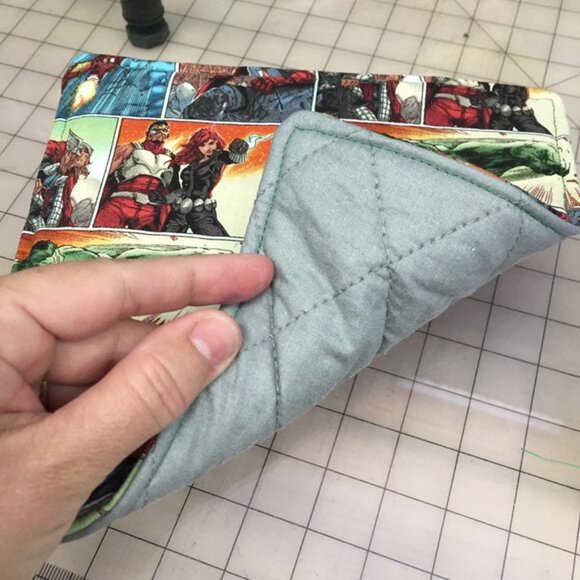 potholder Marvel Avengers Iron Man Captain America Hulk Comics Superhero trivet - Picture 2 of 6